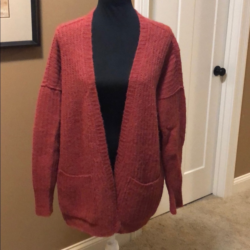 Free People oversized cardigan - like new